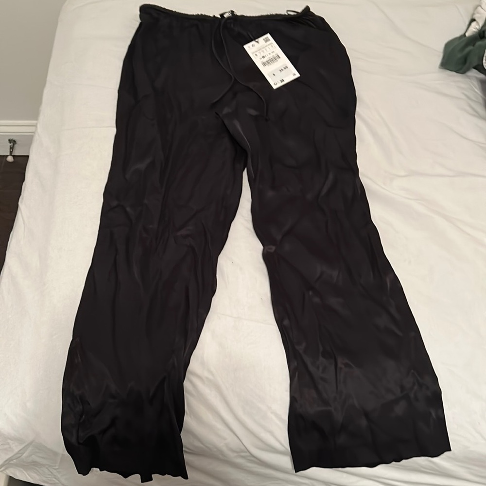 Satin pants